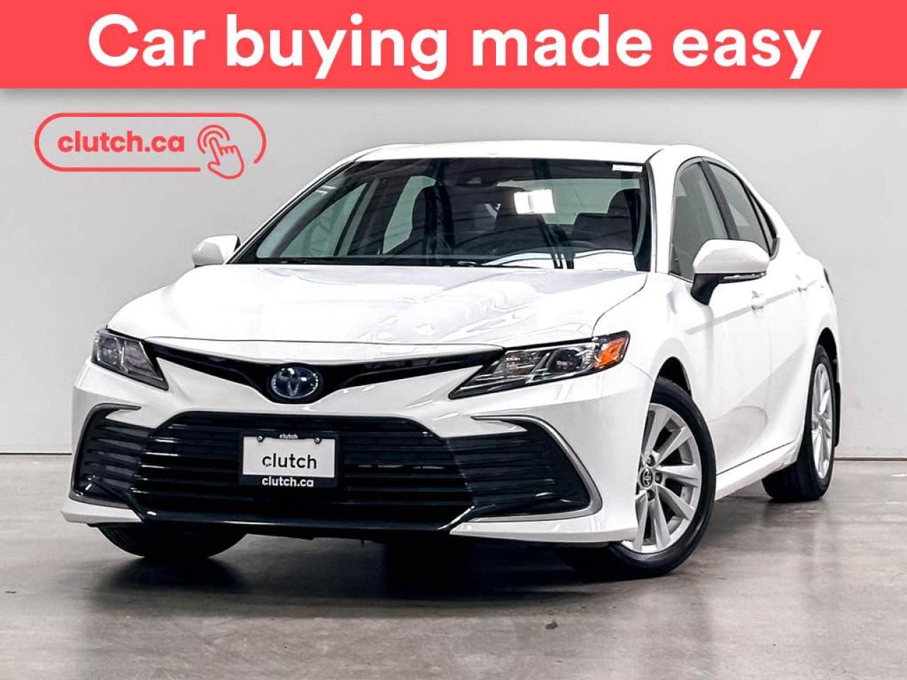 Used 2022 Toyota Camry HYBRID LE w/ Apple CarPlay, Heated Front Seats, Rearview Cam for sale in Toronto, ON