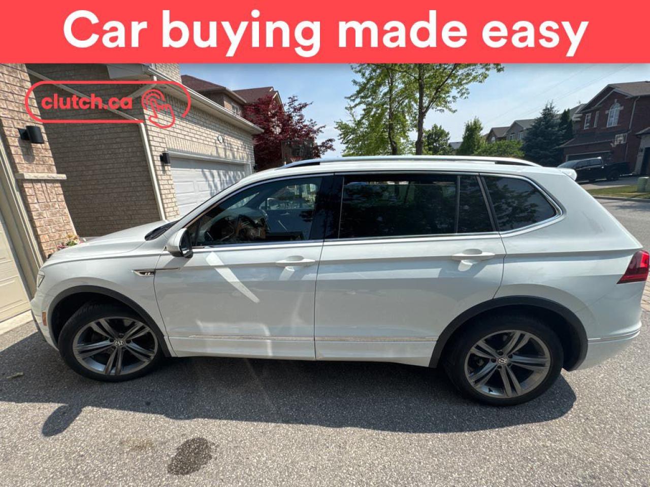 Used 2019 Volkswagen Tiguan Highline AWD R-Line w/ Apple CarPlay, Heated Front Seats, Rearview Cam for sale in Toronto, ON