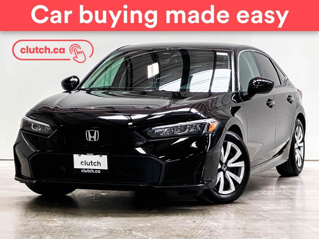 Used 2025 Honda Civic LX w/ Apple CarPlay, Heated Front Seats, Rearview Cam for sale in Toronto, ON