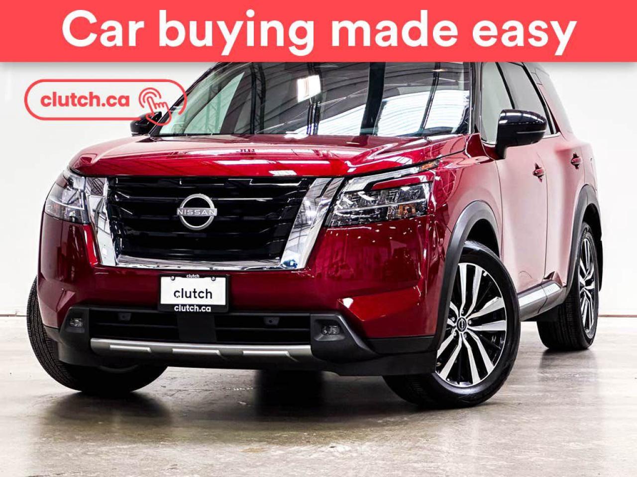 Used 2024 Nissan Pathfinder Platinum 4WD w/ Apple CarPlay, Heated Front Seats, Rearview Cam for sale in Toronto, ON