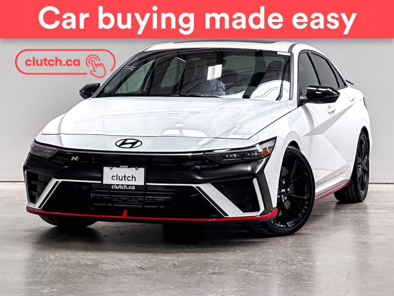 Used 2025 Hyundai Elantra N Base w/ Apple CarPlay, Heated Front Seats, Rearview Cam for sale in Toronto, ON