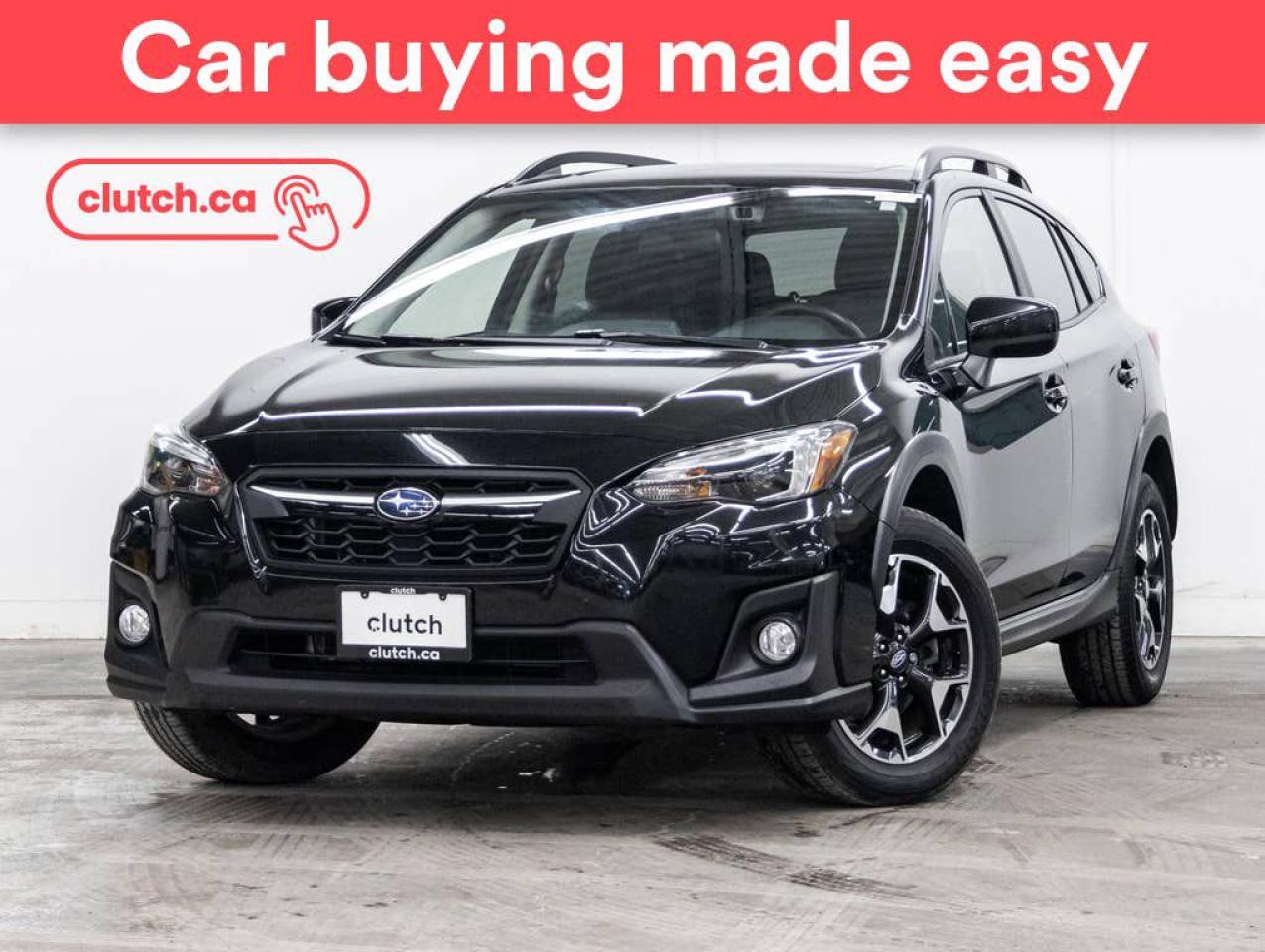 Used 2019 Subaru XV Crosstrek Sport AWD W/ Eyesight Pkg w/ Apple CarPlay & Android Auto, Rearview Cam, Climate Control for sale in Toronto, ON
