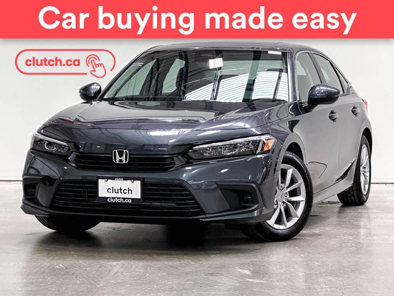 Used 2024 Honda Civic EX w/ Apple CarPlay, Heated Front Seats, Rearview Cam for sale in Toronto, ON