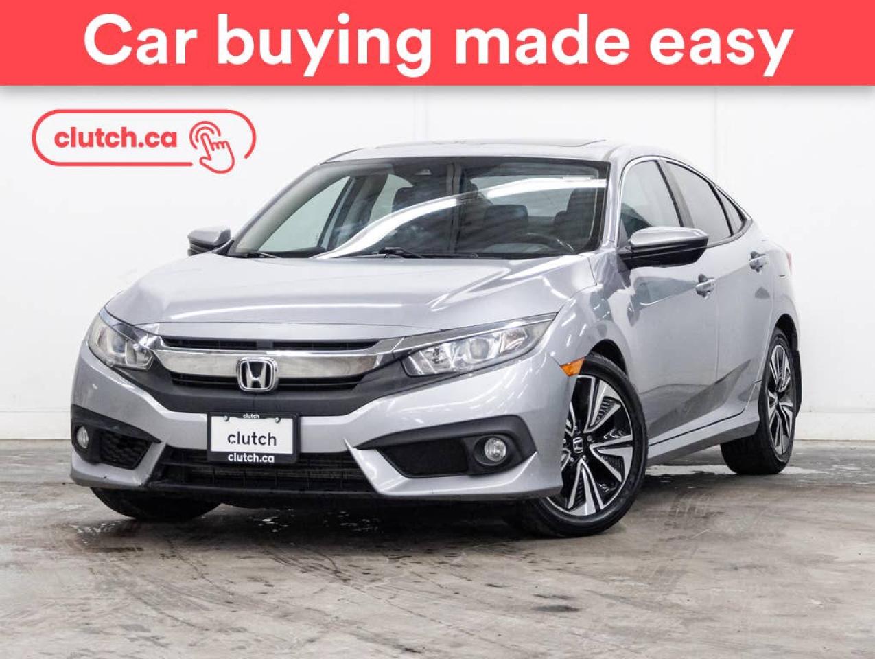 Used 2017 Honda Civic EX-T w/ Push Button Start, Rearview Cam, Dual Zone A/C for sale in Toronto, ON