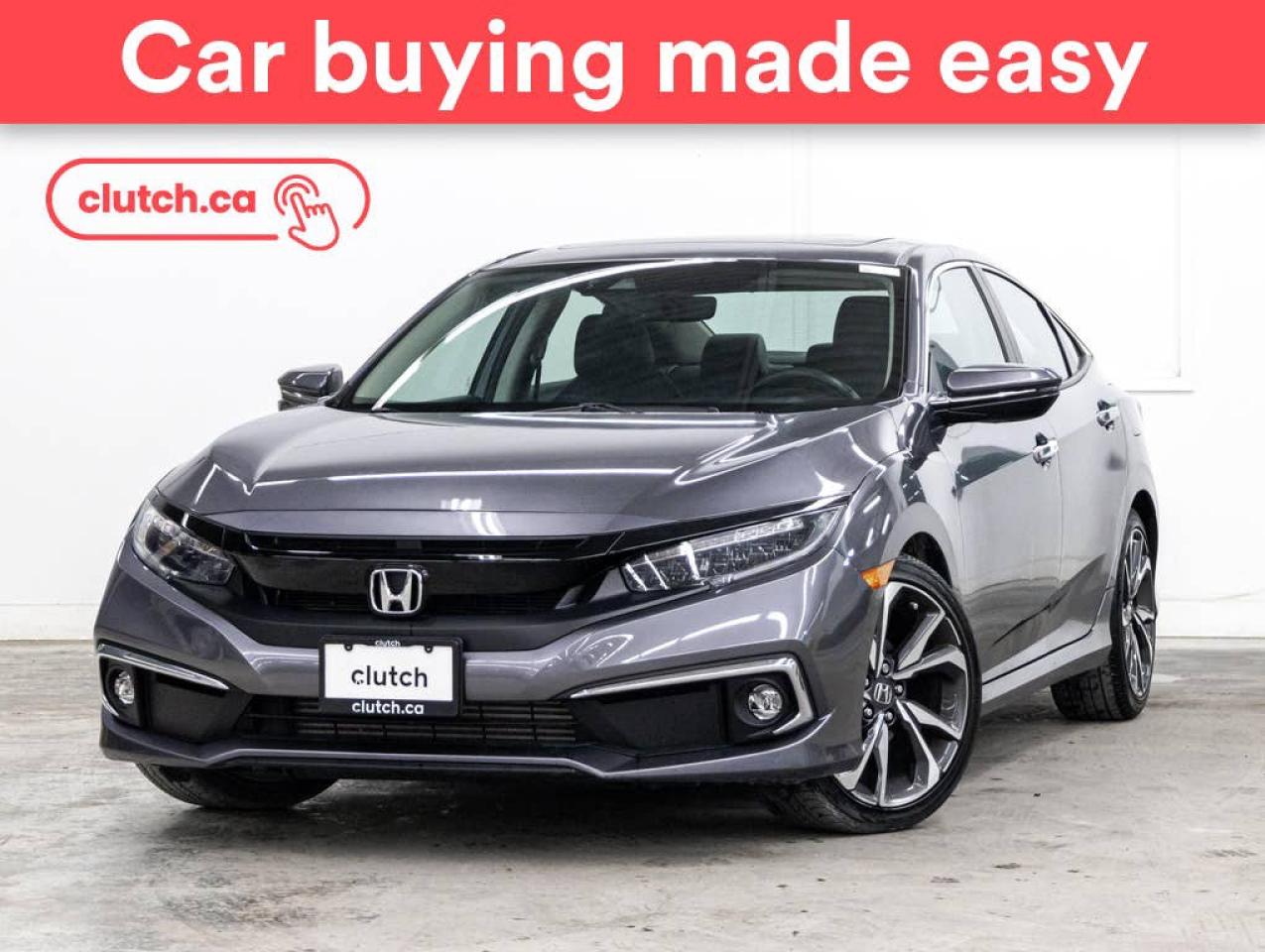 Used 2021 Honda Civic Touring w/ Apple CarPlay & Android Auto, Rearview Cam, Dual Zone Climate Control for sale in Toronto, ON
