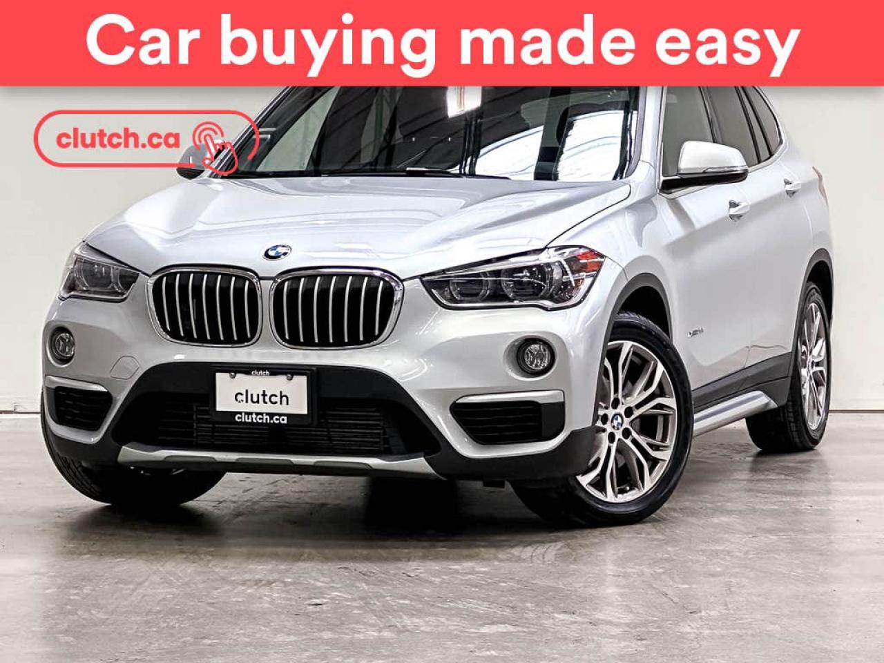 Used 2018 BMW X1 xDrive28i w/ Heated Front Seats, Rearview Camera, Cruise Control for sale in Toronto, ON