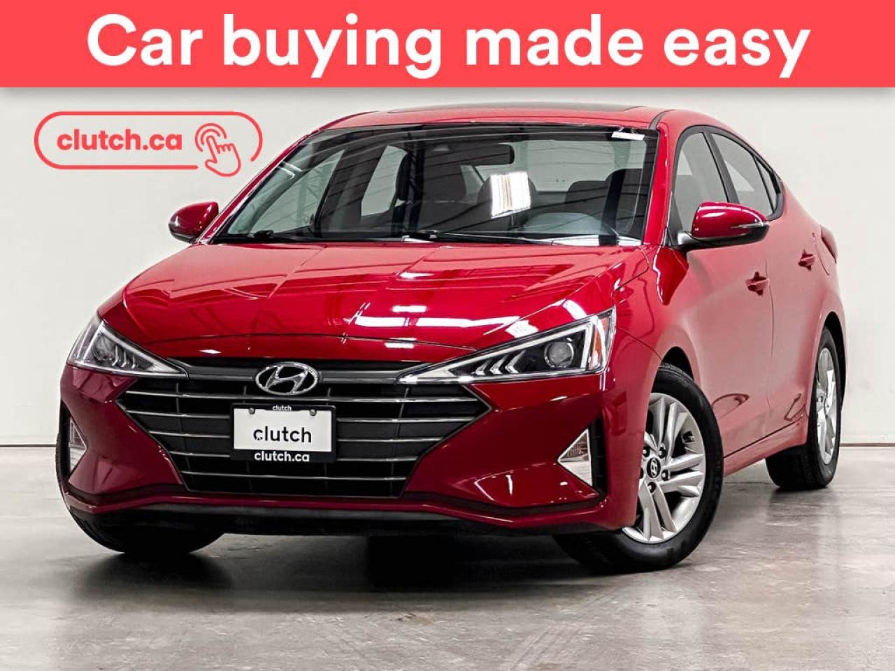 Used 2019 Hyundai Elantra Preferred w/ Sun & Safety Pkg. w/ Apple CarPlay, Heated Front Seats, Rearview Cam for sale in Toronto, ON