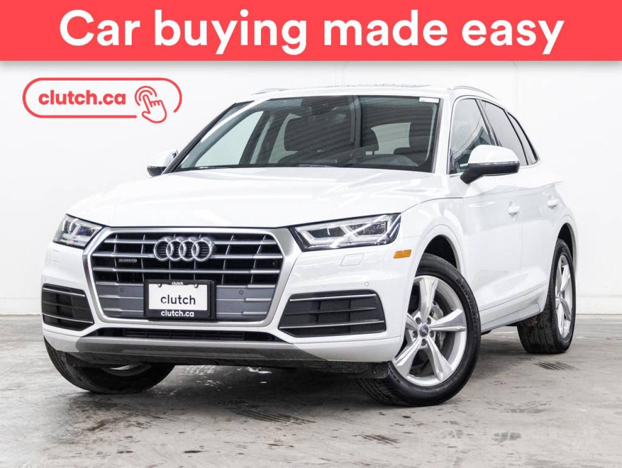 Used 2020 Audi Q5 45 Progressiv AWD w/Apple CarPlay, Heated Front Seats, Backup Cam for sale in Toronto, ON