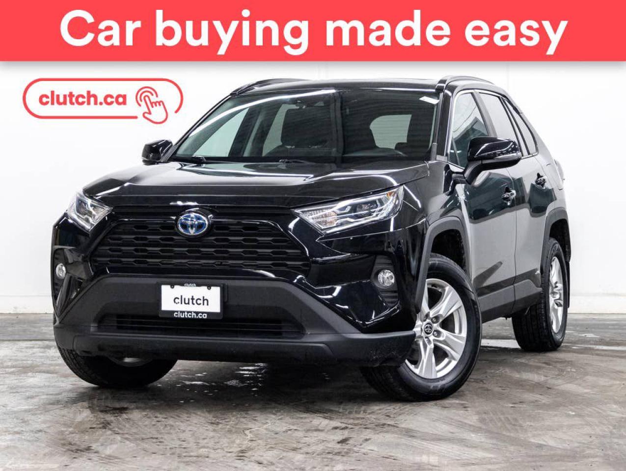 Used 2021 Toyota RAV4 Hybrid XLE AWD w/ Power Driver Seat, Rearview Cam, Dual Zone Climate Control for sale in Toronto, ON