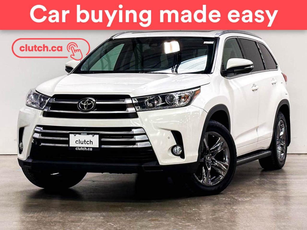 Used 2017 Toyota Highlander Limited AWD w/ Nav, Heated Front Seats, Rearview Cam for sale in Toronto, ON