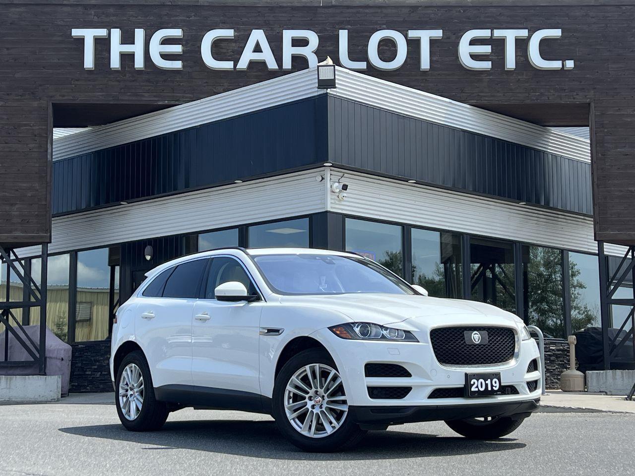 Used 2019 Jaguar F-PACE 25t Prestige HEATED LEATHER SEATS, NAV, BACK UP CAM, MOONROOF!! for sale in Sudbury, ON