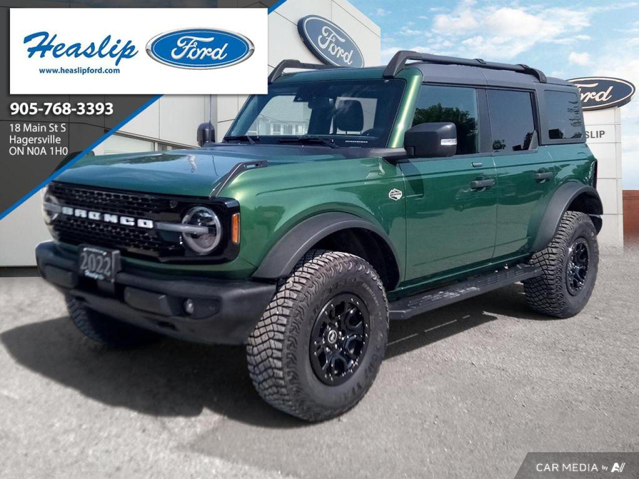 Used 2022 Ford Bronco WildTrak for sale in Hagersville, ON