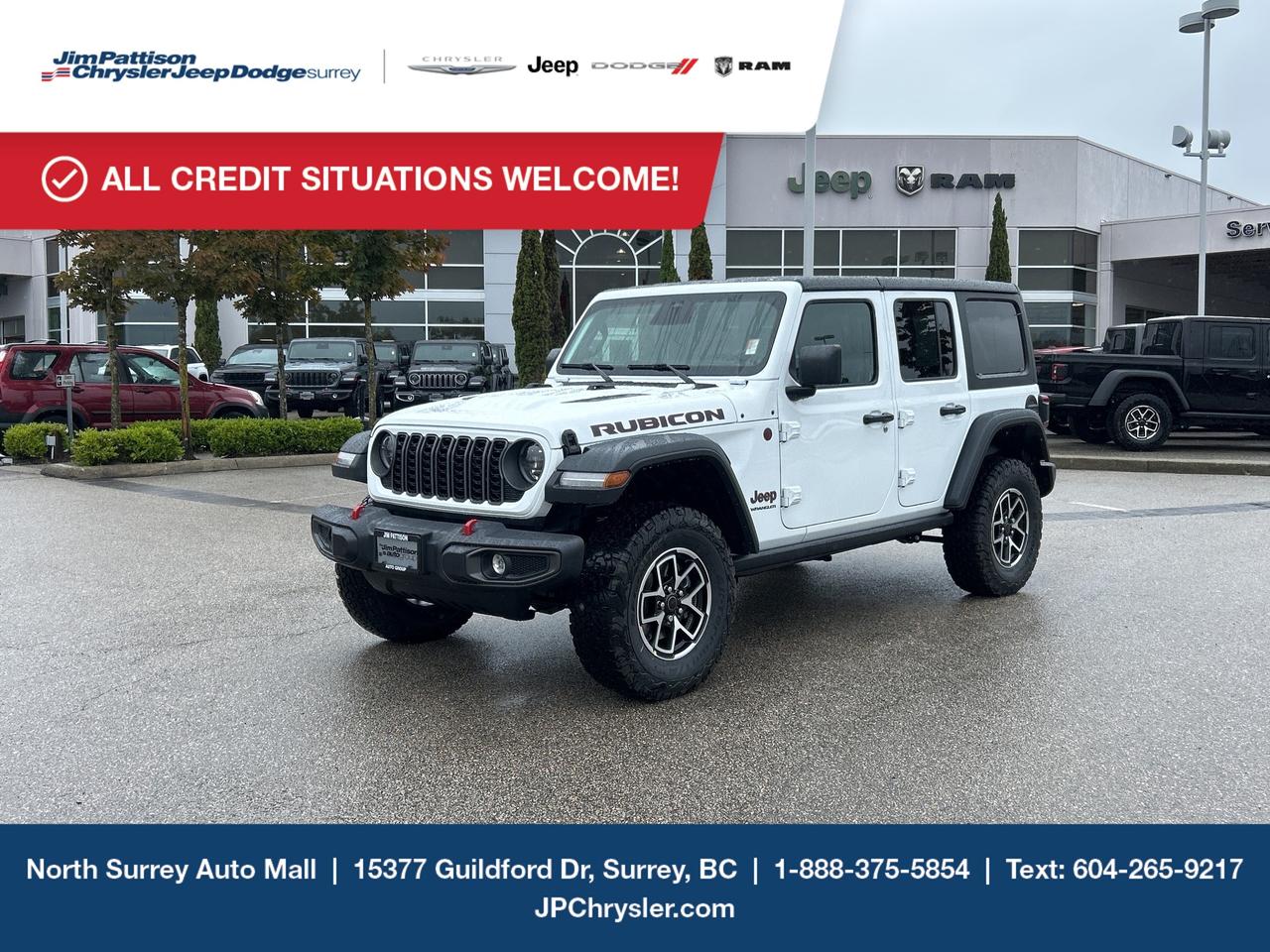 Jim Pattison Chrysler Jeep Dodge is ready to help you find your perfect vehicle. Our team of highly-experienced pros will provide you with the highest level of customer care and we are proud to offer online shopping from the comfort of your home with the new Pick, Price, Purchase Program. Browse our inventory online, create a personal account to track the vehicles youre interested in and the payment options that work best for you. Simple as that! And we will be here to answer all your questions. Visit our website, send us an email or give us a call today and let us get to work for you! Price includes freight & PDI, documentation fee ($899), A/C levy ($100), tire levy (up to $32.50), and VSA Transaction Levy ($10). Finance/lease placement fee ($599) if applicable, GST and PST are additional. Dealer-installed accessories are included, if applicable. Rebates applied after taxes. D#30394