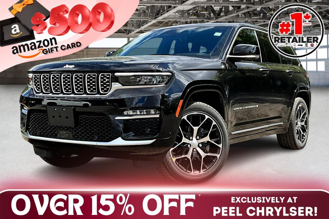 New 2025 Jeep Grand Cherokee SUMMIT RESERVE | Lux Tech 5 | Adv Pro Tech 4 | for sale in Mississauga, ON