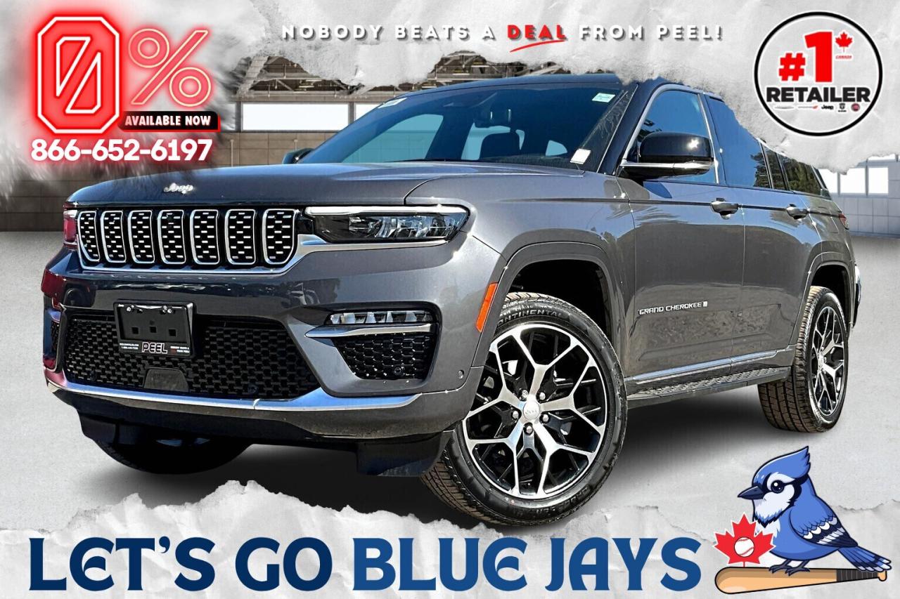 New 2025 Jeep Grand Cherokee SUMMIT  RESERVE | Lux Tech 5 | Adv Pro Tech 4 | for sale in Mississauga, ON