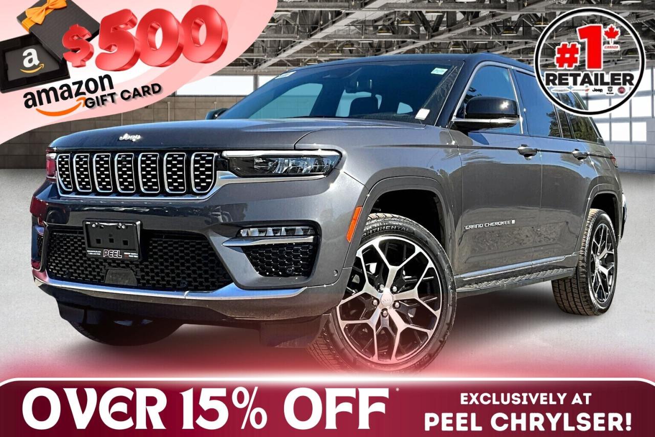 New 2025 Jeep Grand Cherokee SUMMIT  RESERVE | Lux Tech 5 | Adv Pro Tech 4 | for sale in Mississauga, ON