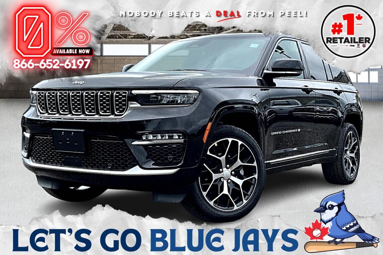 New 2025 Jeep Grand Cherokee SUMMIT  RESERVE | Lux Tech 5 | Adv Pro Tech 4 | for sale in Mississauga, ON