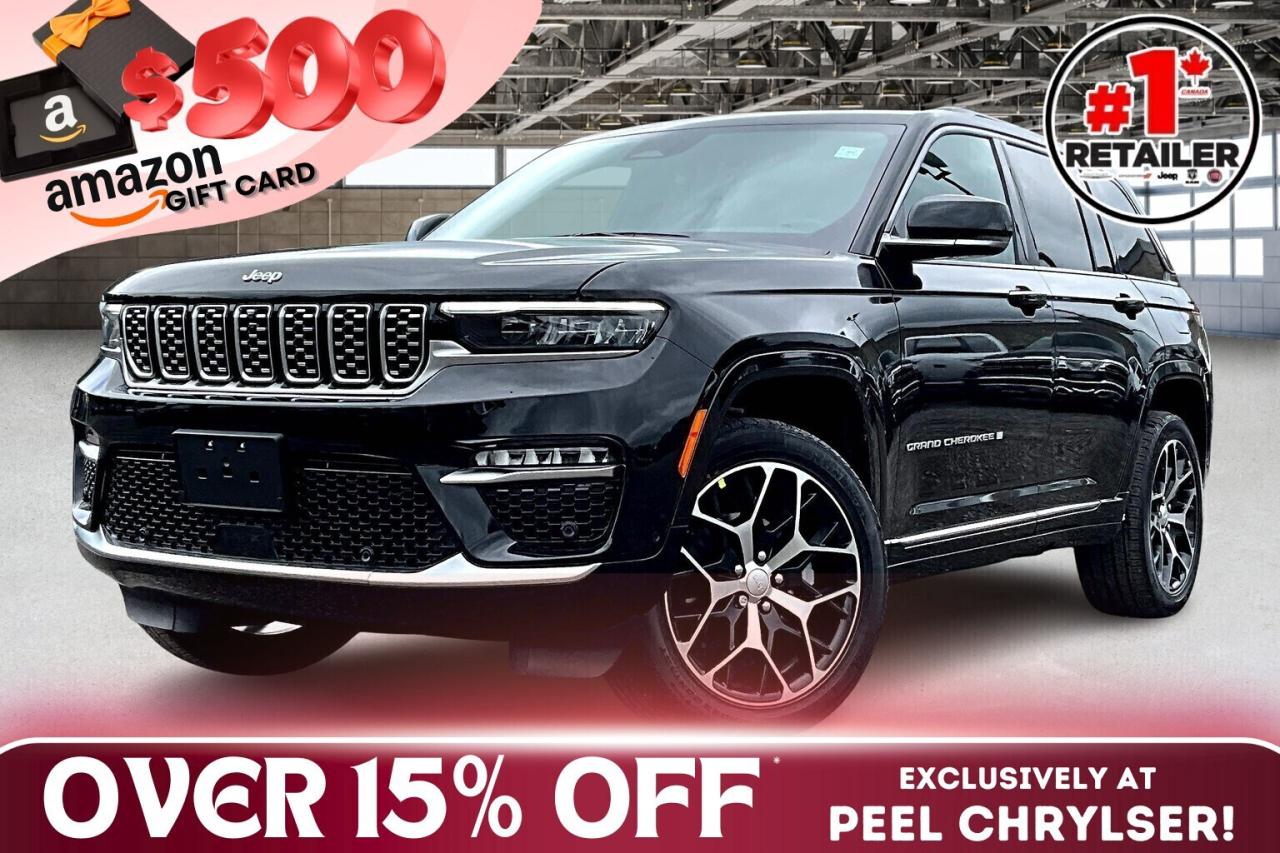 New 2025 Jeep Grand Cherokee SUMMIT  RESERVE | Lux Tech 5 | Adv Pro Tech 4 | for sale in Mississauga, ON