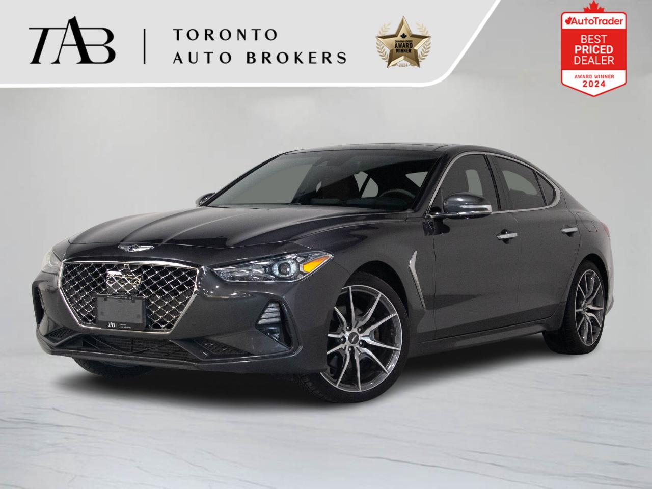 Used 2019 Genesis G70 PRESTIEGE | AWD | LEXICON | DIAMOND STITCH | HUD for sale in Vaughan, ON