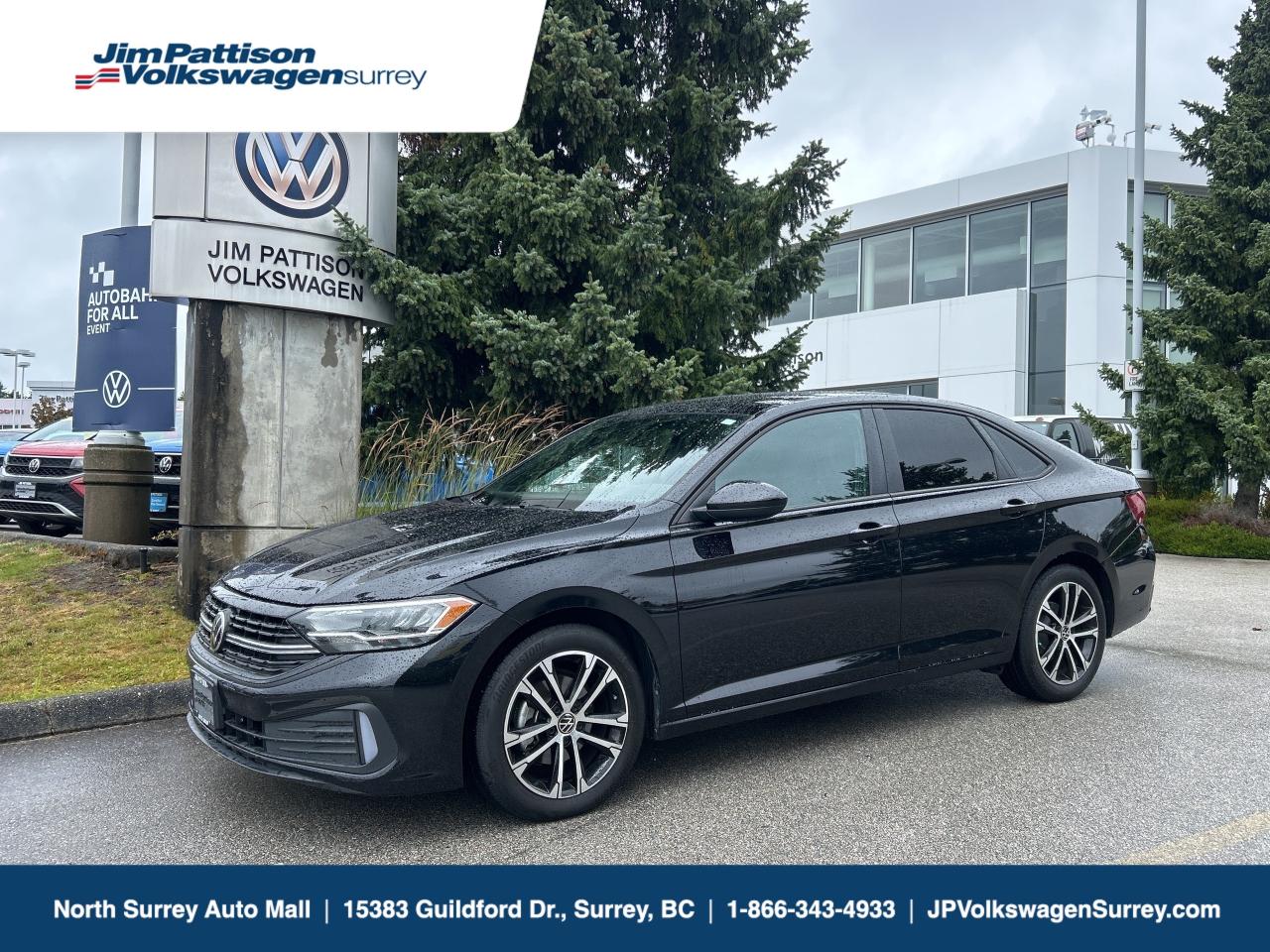 Used 2022 Volkswagen Jetta COMFORTLINE Sport Package, VW CERTIFIED for sale in Surrey, BC