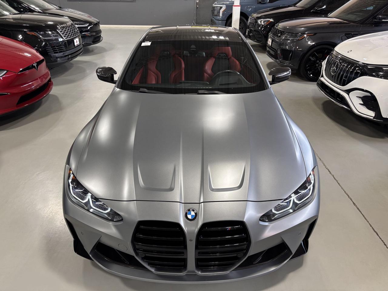 2022 BMW M4 Competition|COUPE|NO LUX TAX|REDLEATHER|MATTEPPF|+ - Photo #2