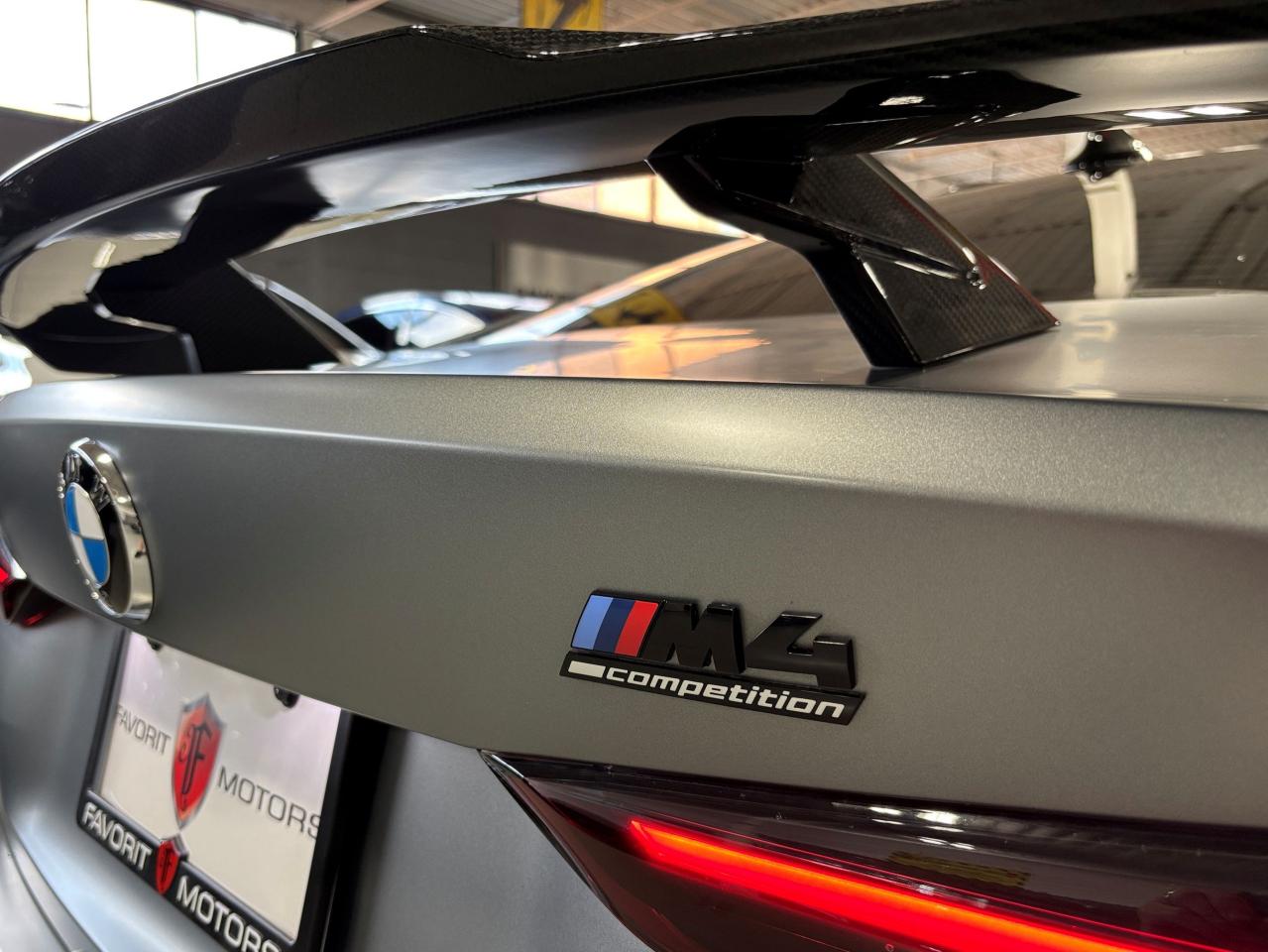 2022 BMW M4 Competition|COUPE|NO LUX TAX|REDLEATHER|MATTEPPF|+ - Photo #14