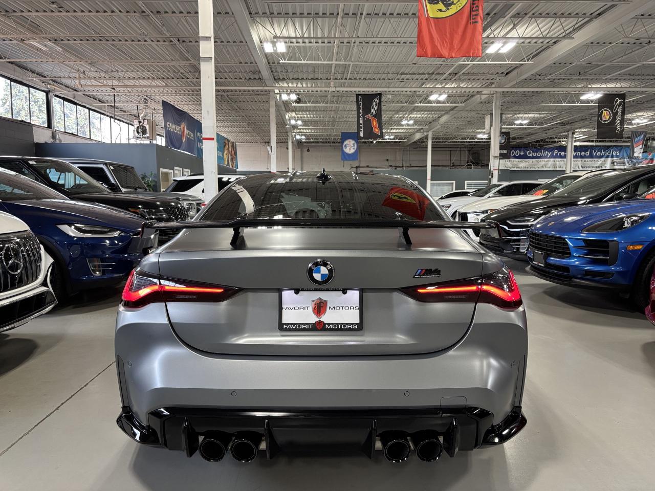2022 BMW M4 Competition|COUPE|NO LUX TAX|REDLEATHER|MATTEPPF|+ - Photo #13