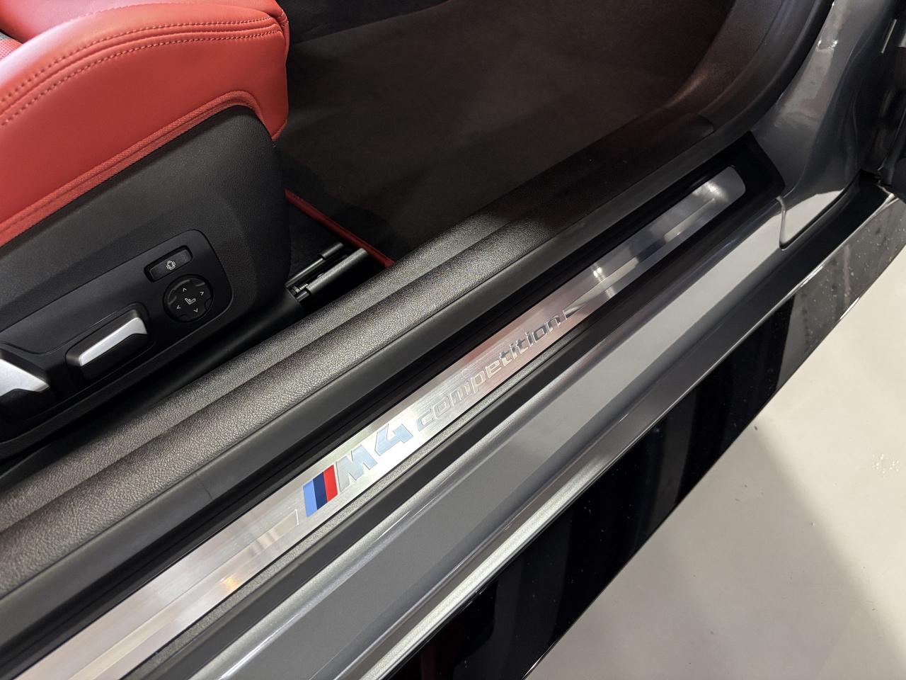 2022 BMW M4 Competition|COUPE|NO LUX TAX|REDLEATHER|MATTEPPF|+ - Photo #23