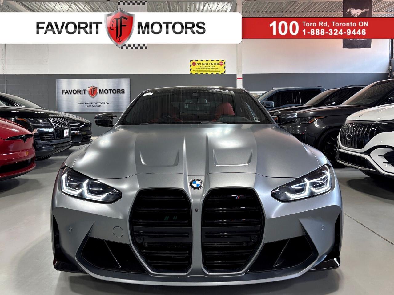 Used 2022 BMW M4 Competition|COUPE|NO LUX TAX|REDLEATHER|MATTEPPF|+ for sale in North York, ON