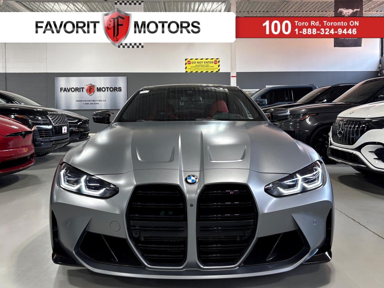2022 BMW M4 Competition|COUPE|NO LUX TAX|REDLEATHER|MATTEPPF|+