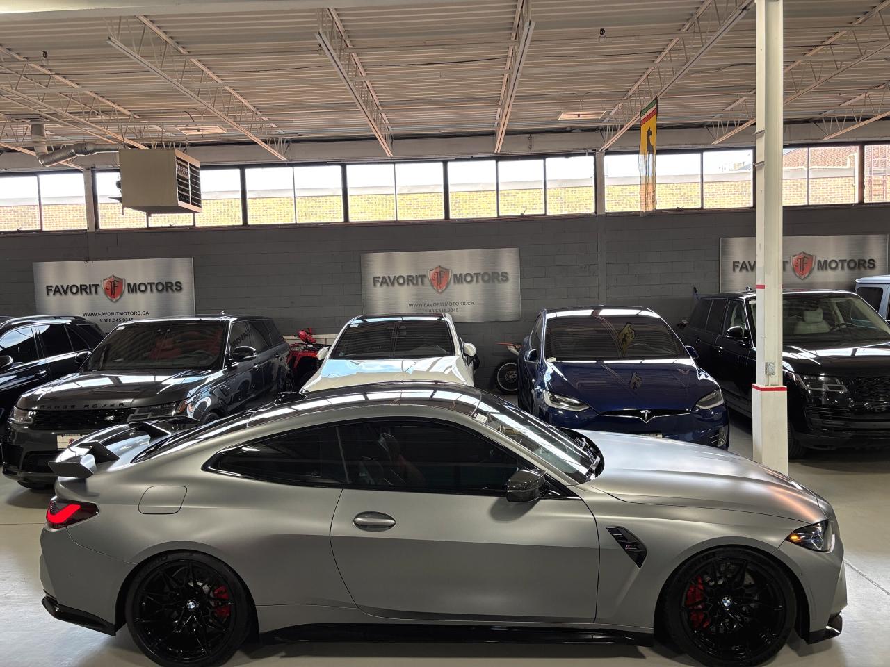 2022 BMW M4 Competition|COUPE|NO LUX TAX|REDLEATHER|MATTEPPF|+ - Photo #6