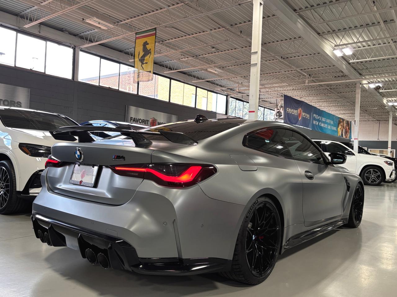2022 BMW M4 Competition|COUPE|NO LUX TAX|REDLEATHER|MATTEPPF|+ - Photo #11