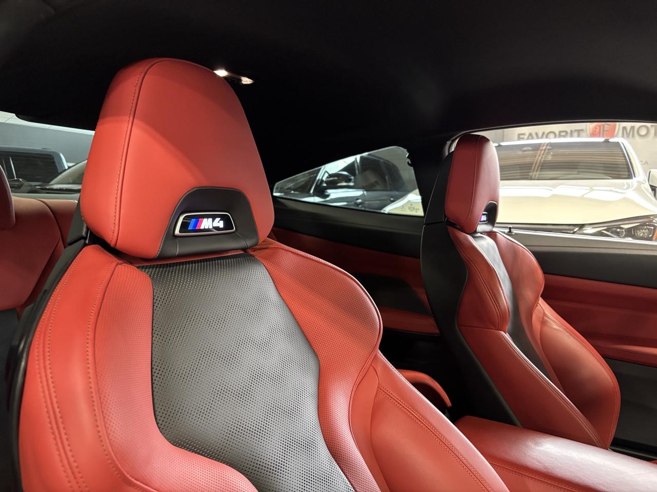 2022 BMW M4 Competition|COUPE|NO LUX TAX|REDLEATHER|MATTEPPF|+ - Photo #21