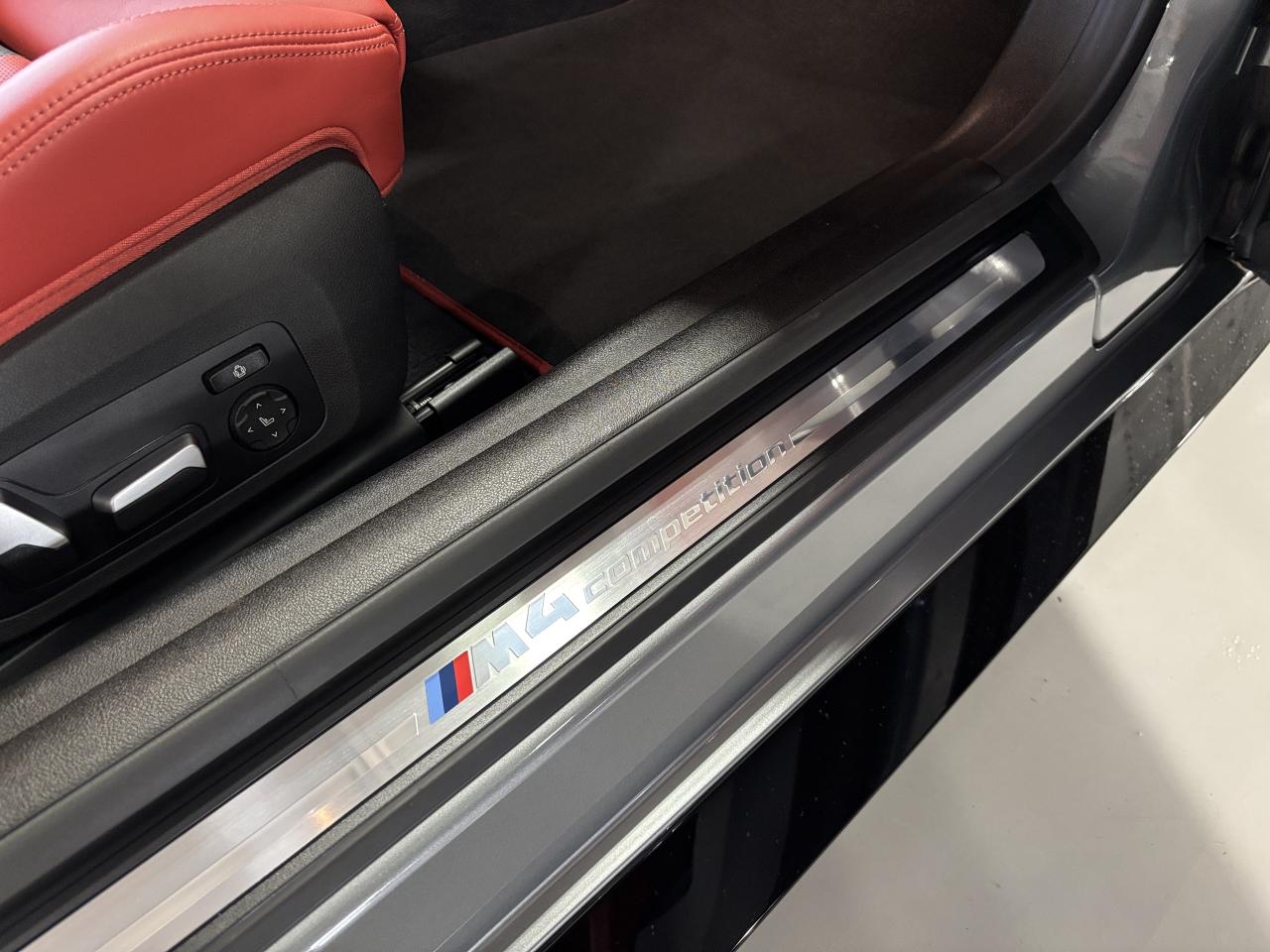 2022 BMW M4 Competition|COUPE|NO LUX TAX|REDLEATHER|MATTEPPF|+ - Photo #23