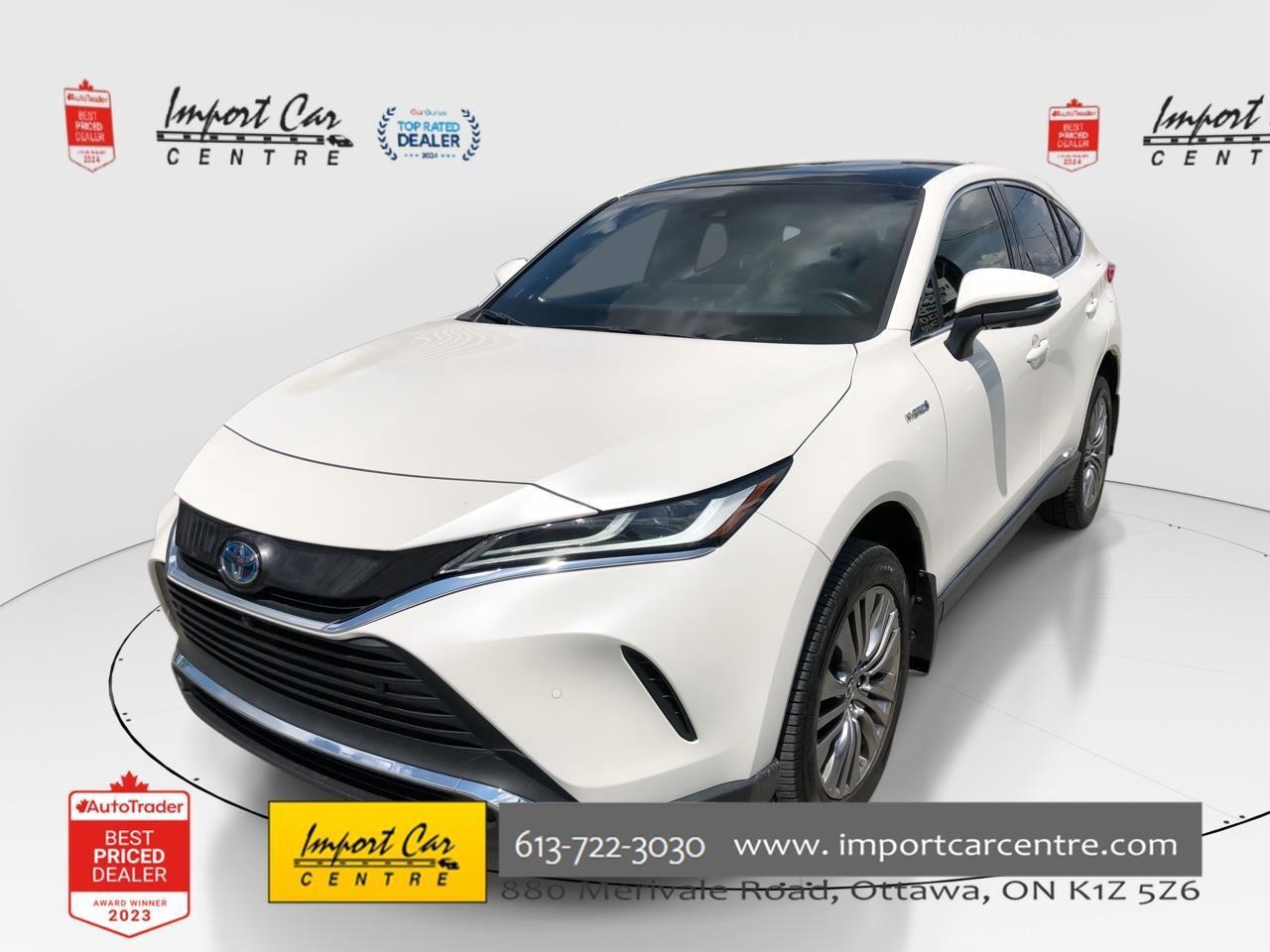 Used 2021 Toyota Venza Limited LIMITED HYBRID!!  SOFTEX, STARGAZE PANO. R for sale in Ottawa, ON