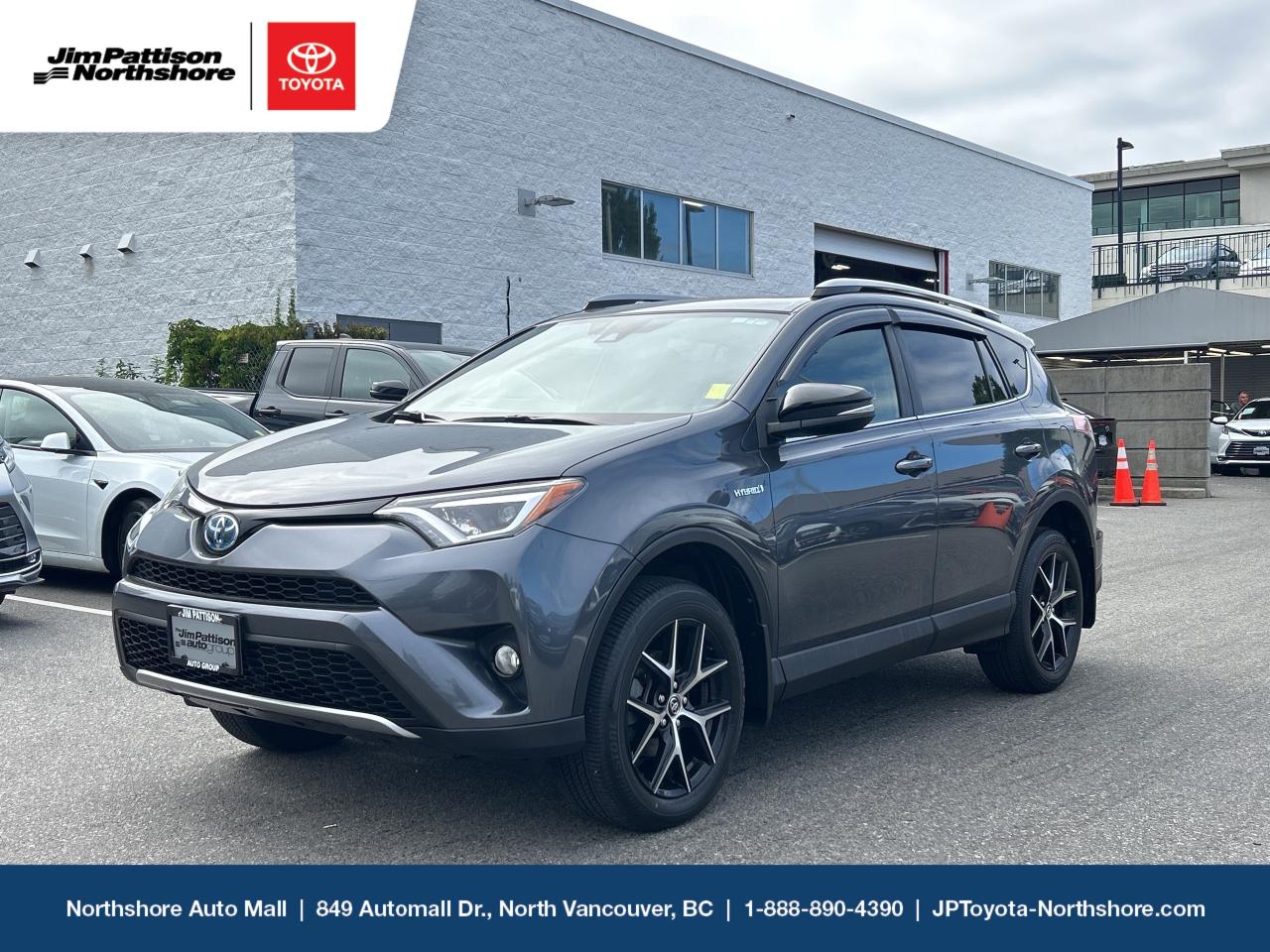 Used 2017 Toyota RAV4 Hybrid Hybrid SE, Certified for sale in North Vancouver, BC