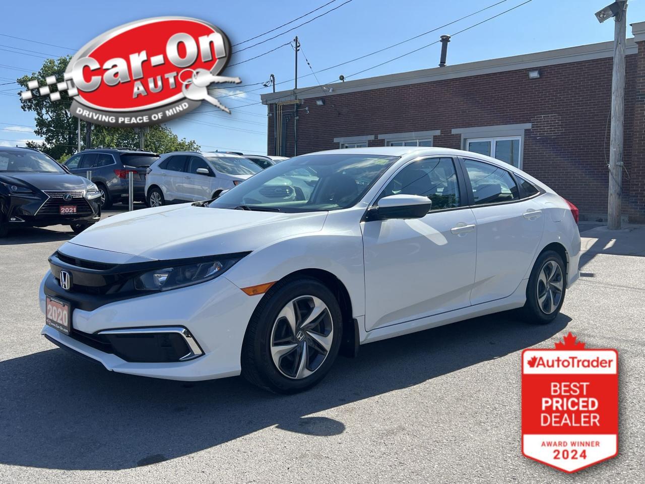 Used 2020 Honda Civic LX| ONLY 64,000KMS| HTD SEATS| CARPLAY| A/C for sale in Ottawa, ON