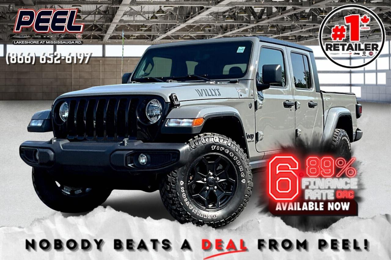 Used 2022 Jeep Gladiator Willys | 6Spd Manual | NAV | Alpine | DualTop |4X4 for sale in Mississauga, ON