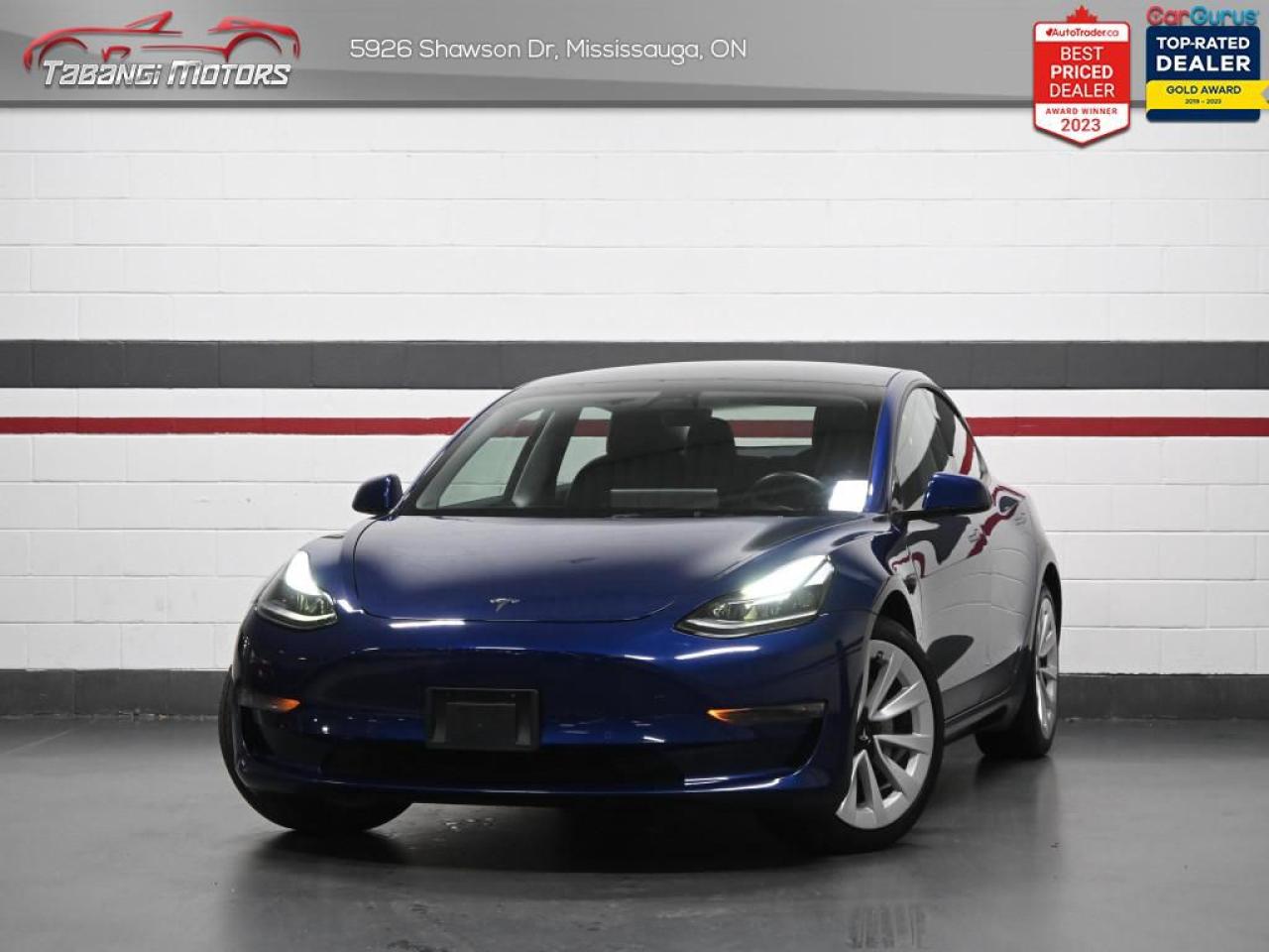 Used 2022 Tesla Model 3 Standard Range Plus  No Accident Dual Motor Autopilot Navigation Glass Roof for sale in Mississauga, ON