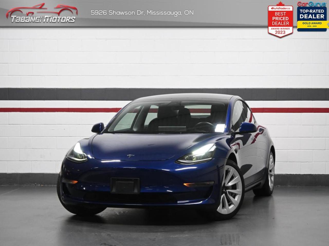 Used 2022 Tesla Model 3 Standard Range Plus  No Accident Dual Motor Autopilot Navigation Glass Roof for sale in Mississauga, ON