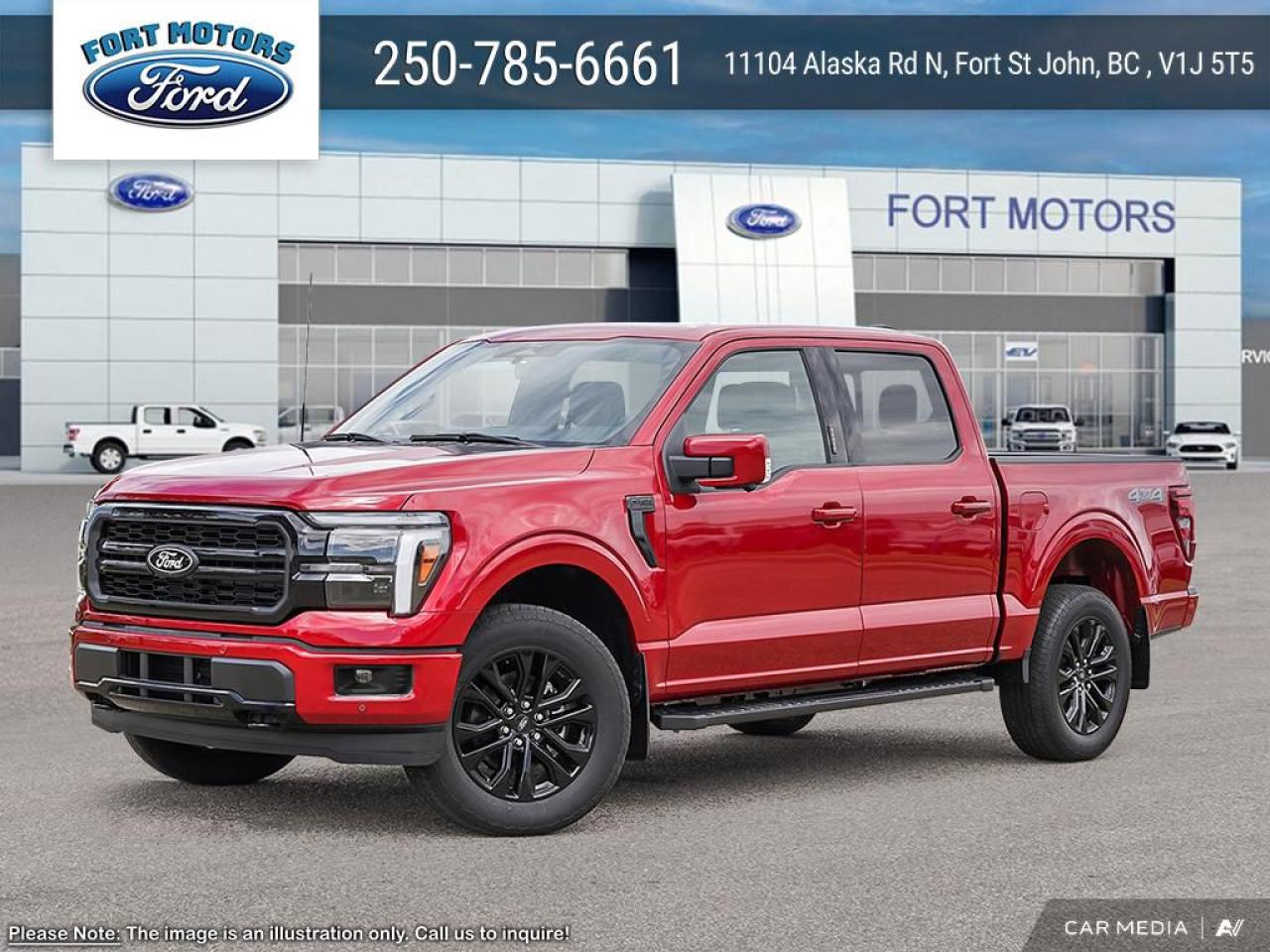 New 2025 Ford F-150 LARIAT® for sale in Fort St John, BC