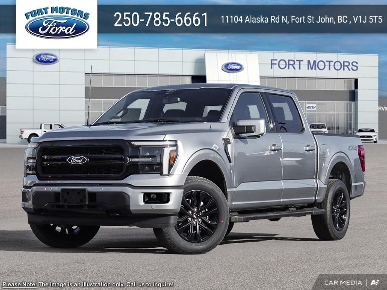 New 2025 Ford F-150 LARIAT® for sale in Fort St John, BC