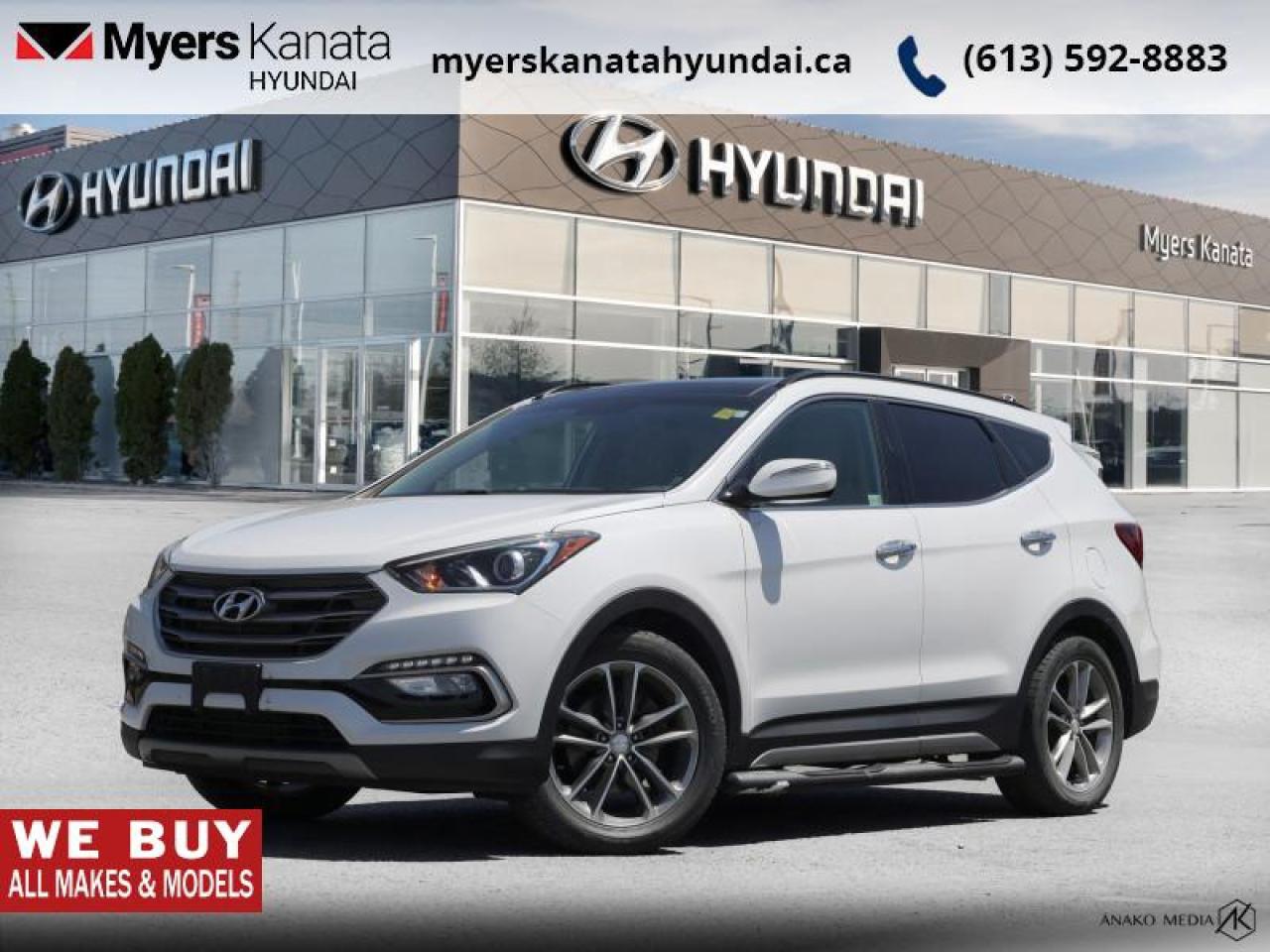 Used 2018 Hyundai Santa Fe Sport Limited AWD  - Navigation - $74.37 /Wk for sale in Kanata, ON