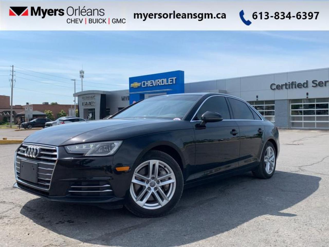 Used 2017 Audi A4 2.0T quattro Komfort  - Sunroof -  Memory Seats for sale in Orleans, ON