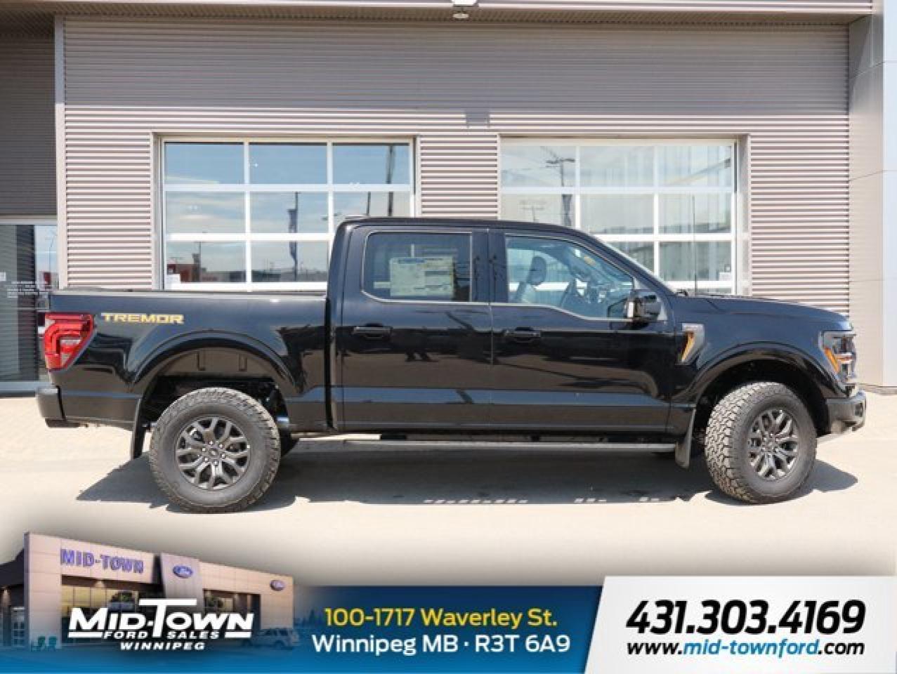New 2025 Ford F-150 Tremor | Pro-Accesss Tailgate | twin Panel Moon Roof for sale in Winnipeg, MB