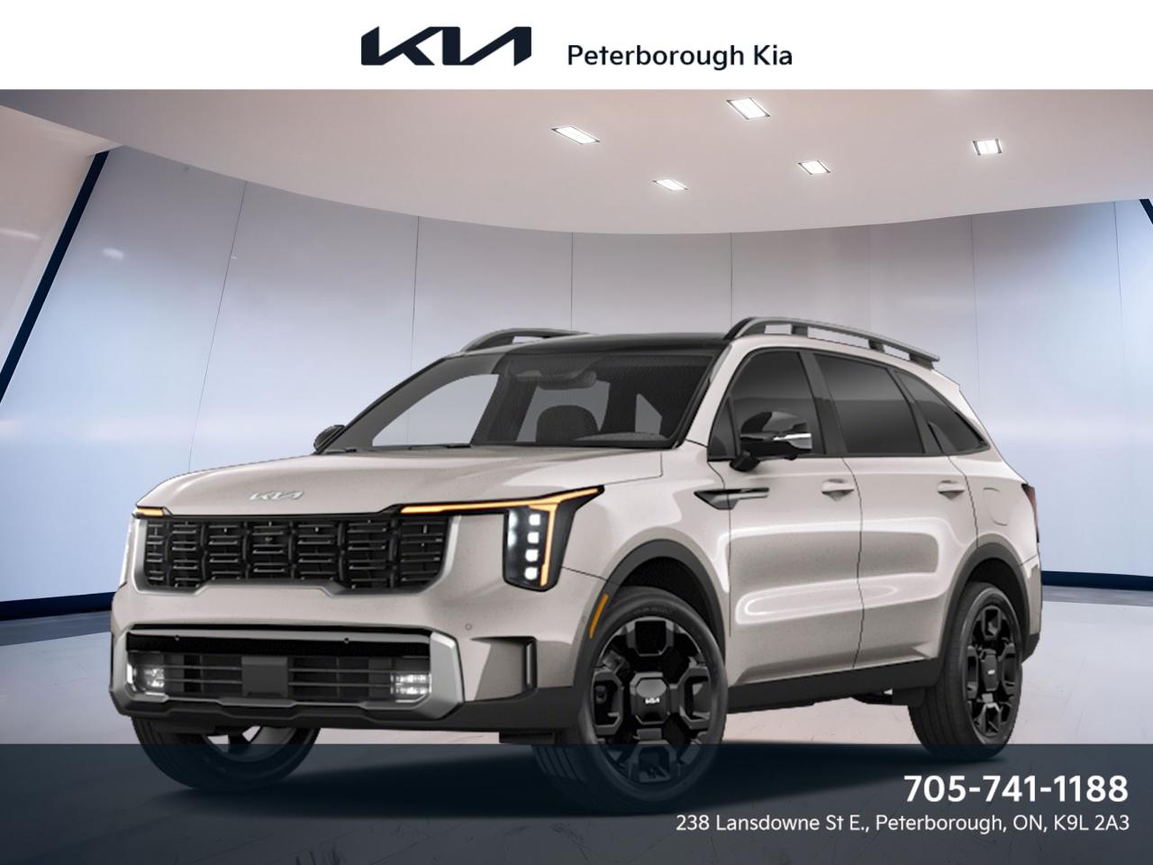 New 2025 Kia Sorento X-Line AWD for sale in Peterborough, ON