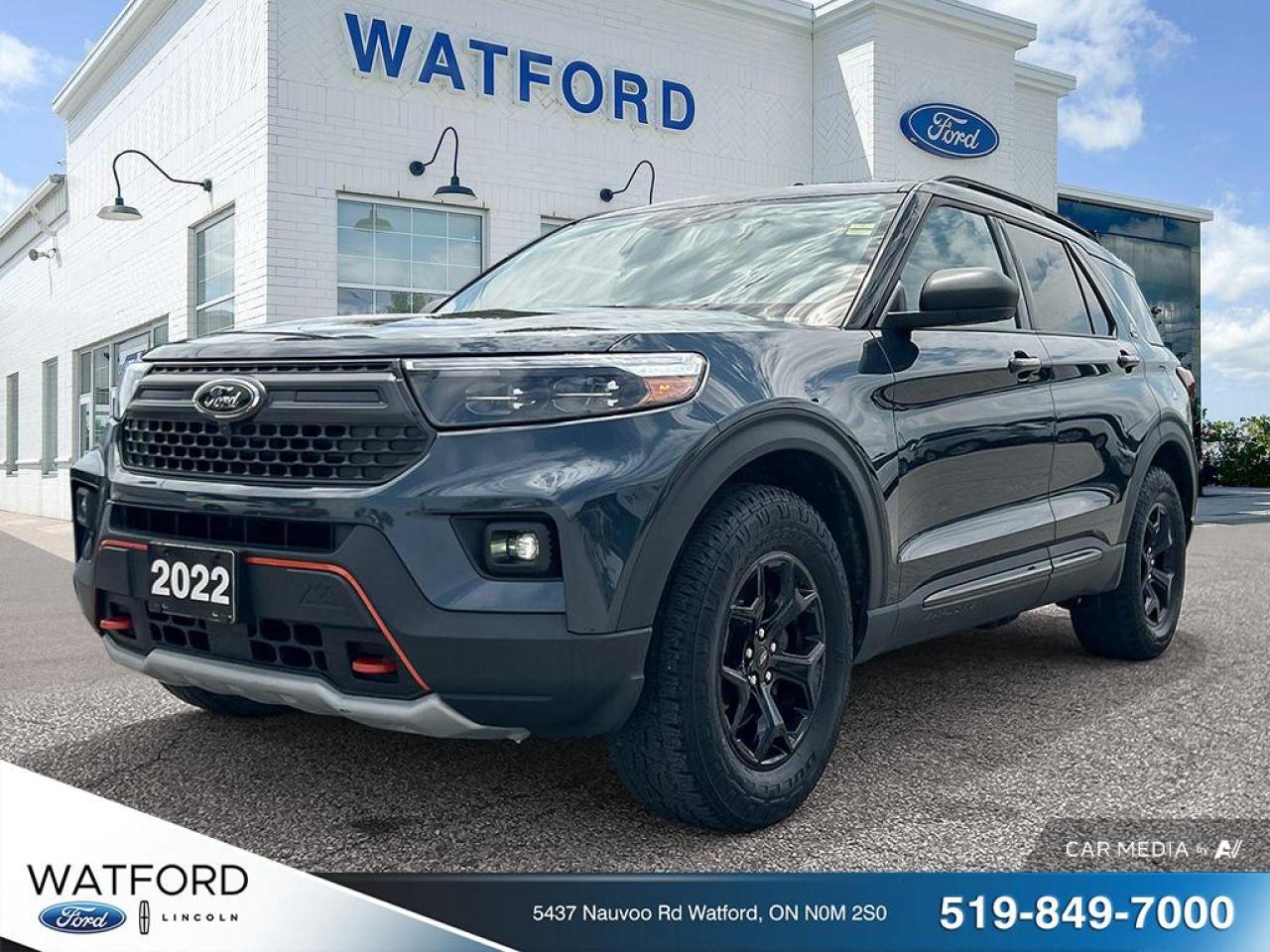 Used 2022 Ford Explorer Timberline 4WD for sale in Watford, ON