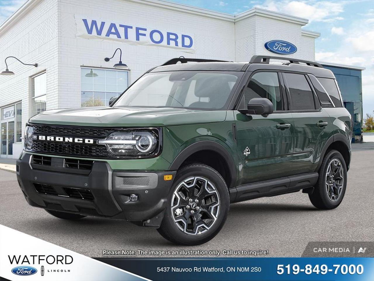 New 2025 Ford Bronco Sport Outer Banks for sale in Watford, ON