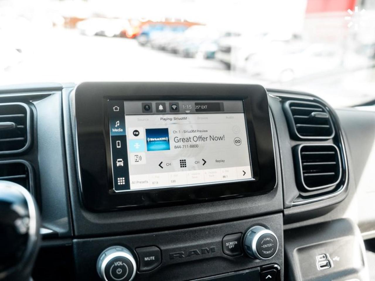 2026 RAM Cargo Van ProMaster 1500 Low Roof 118'' Convenience Group  ParkSense Rear Park Assist System Photo