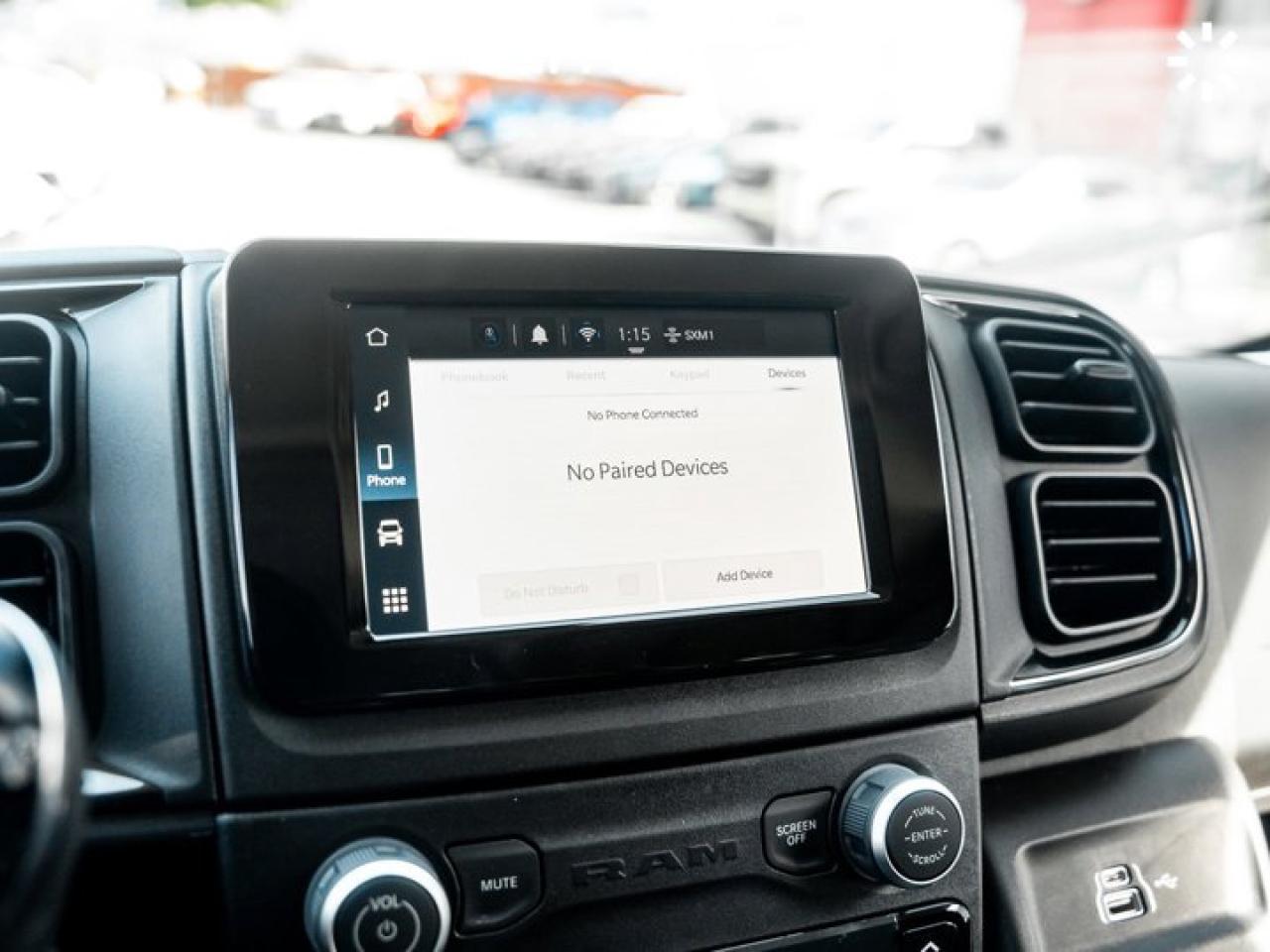 2026 RAM Cargo Van ProMaster 1500 Low Roof 118'' Convenience Group  ParkSense Rear Park Assist System Photo